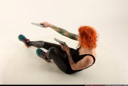 Zora Dual Pistols Pose 1